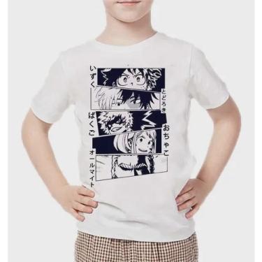 Imagem de Camiseta Anime My Hero Academia Boku No Hero Infantil