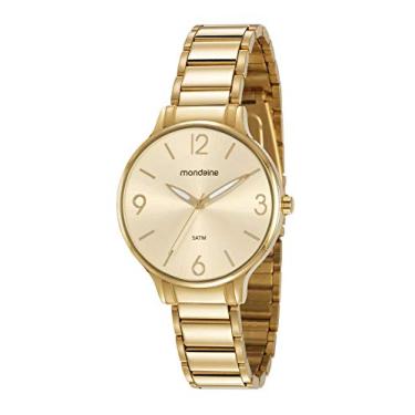 Imagem de Relógio, Analógico, Mondaine, 53778LPMVDE2, feminino, Dourado