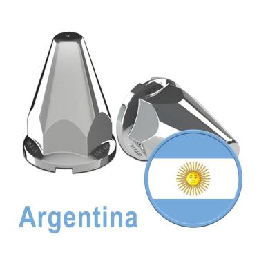Imagem de Capa Cromada Porca Caminhão 32 33 Mm Argentina ( Unitario )