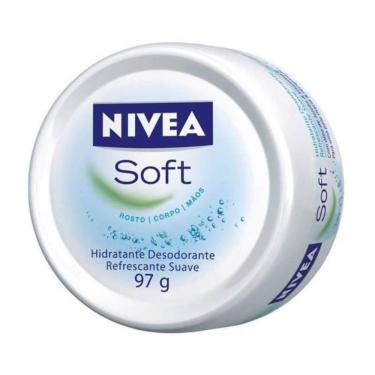 Imagem de Creme Hidratante Facial Nivea Soft 97g