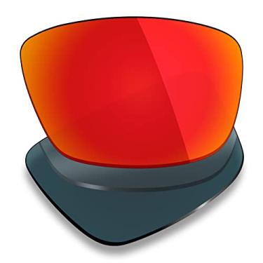 Imagem de Mryok Lentes de reposição polarizadas para Spy Optic Haight 2 – Vermelho fogo