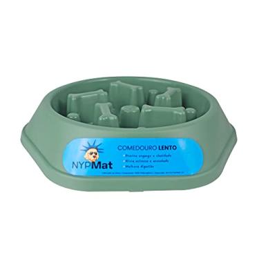 Imagem de Comedouro Lento Educador Para Cães Modelo Osso Verde