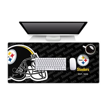 Imagem de YouTheFan Bloco de mesa NFL Pittsburgh Steelers Logo Series