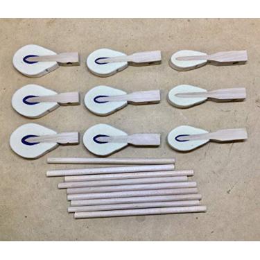 Imagem de Variedade de 9 martelos de piano verticais pré-furados