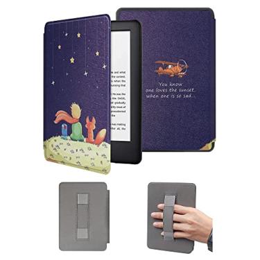 Imagem de Capa durável para o Kindle de 11ª geração a ser lançado em 2022, capa à prova d'água com função de despertar e dormir automática e alça de mão