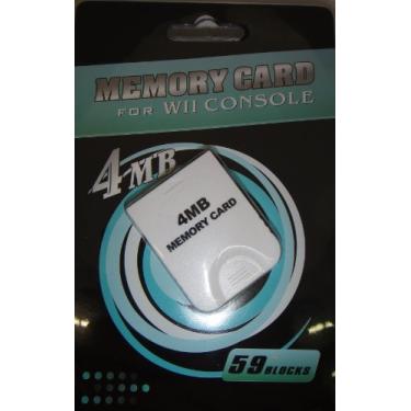 Imagem de Cartão de memória Ngc 4mb para Wii e cubo de jogo