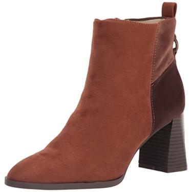 Imagem de LifeStride Bota feminina Foxy no tornozelo, Marrom nogueira, 8.5 Wide