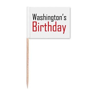 Imagem de Celebrate 's Birthday Blessing Festival de palito de bandeiras marcadoras para decoração de festa