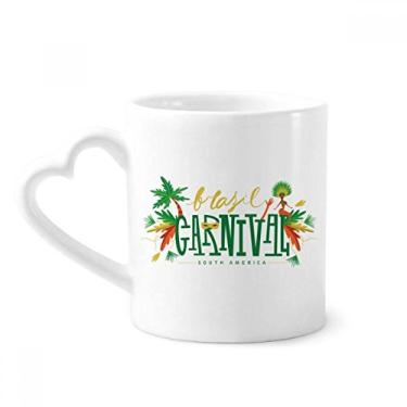 Imagem de Hula Head South Element Caneca de café cerâmica copo de coração de vidro