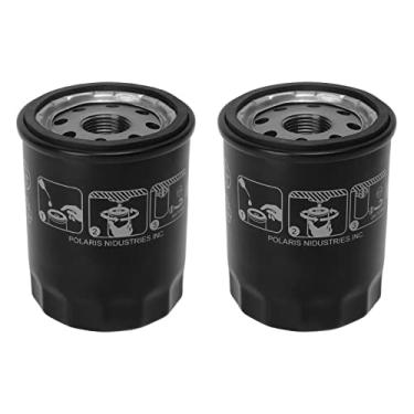 Imagem de Filtro de Combustível, 2 Peças Filtro de óleo 2540086 Substituição Cilíndrica de Aço Limpador de óleo para 1000XP PS CREW R01 2019