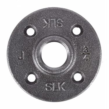Imagem de STZ Flange de piso preta 310 F-34-2 1,9 cm (0,75")