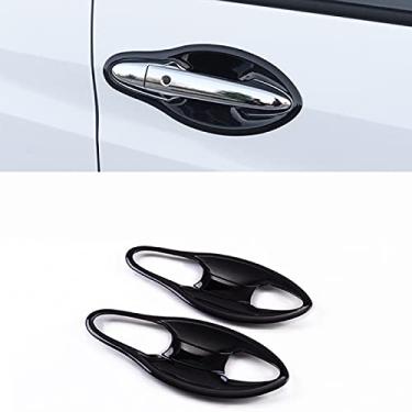 Imagem de JIERS Para Honda HR-V HRV Vezel 2014-2018, estilo de carro, maçaneta, tampa da torneira, adesivo, acabamento ABS cromado