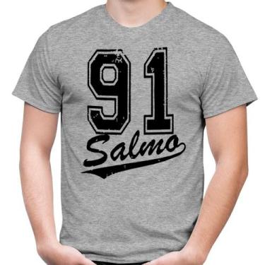 Imagem de Camiseta Masculina Evangélica Salmos 91 - 100% Algodão - Atelier Do Si