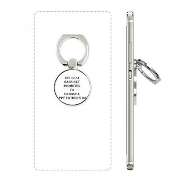 Imagem de Suporte de argola ajustável para o papai Promoted to Grandpa para o festival de telefone