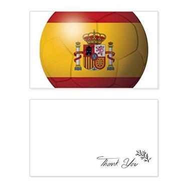 Imagem de Bandeira nacional da Espanha futebol futebol cartão de agradecimento aniversário aniversário saudações casamento agradecimento