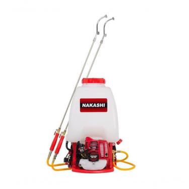 Imagem de Pulverizador Kawashima Nakashi Fp270n Costal Motorizado Com 2 Lanças Nakashi 25,6cc 25 Litros 35bar