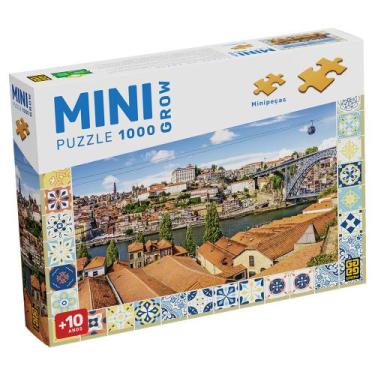 Imagem de Mini Puzzle 1000 Peças Cidade Do Porto - Grow