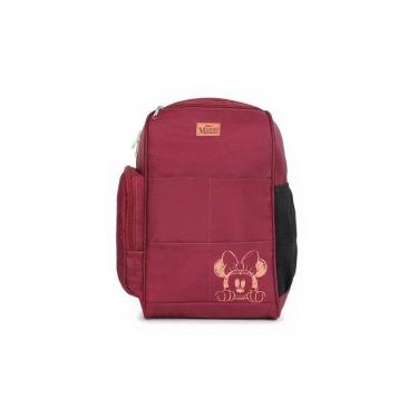 Imagem de Mochila Maternidade C/ Trocador Vermelha - Baby Go