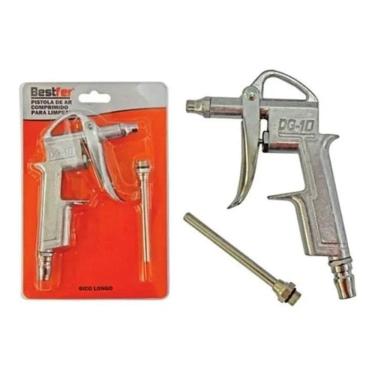 Imagem de Pistola De Ar Comprimido Dg 10 Para Limpeza Bico Longo