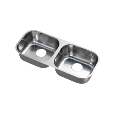 Imagem de Cuba Dupla Docol Spice 83X34 01702404 Inox Polido