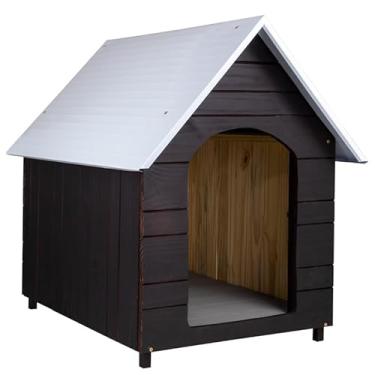 Imagem de Casa Casinha de Cachorro Premium Reforçada Grande N5 (Tabaco)