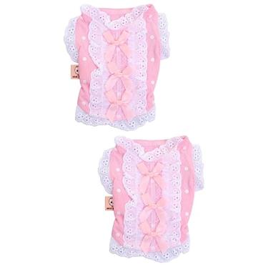 Imagem de 2 Unidades bunny coelho bichodario cueiro flanelado verao projetos Bonito pink bicho de estimação roupas de amamentação porquinho da índia vestido 3s animal de estimação pequeno