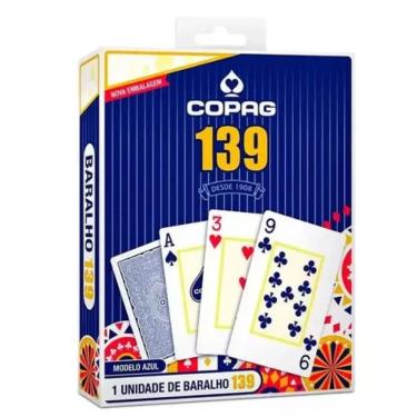 Imagem de Baralho Copag 139 Unitário Naipe Convencional Truco 