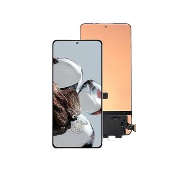 Imagem de SHOWGOOD para Xiaomi Mi 12T Pro LCD 22081212UG Montagem digitalizador de tela sensível ao toque para Xiaomi 12T LCD 22071212AG (moldura azul 12TPro)