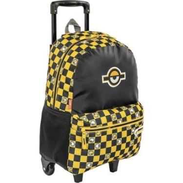 Imagem de Mochila de Rodinhas Sestini Minions M Plus Chess Colorido-Masculino