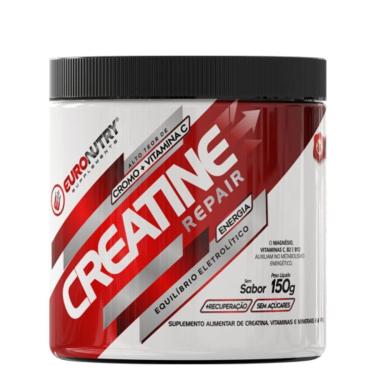 Imagem de Suplemento Alimentar P/ Treino Creatina em Pó EuroNutry 150g-Unissex