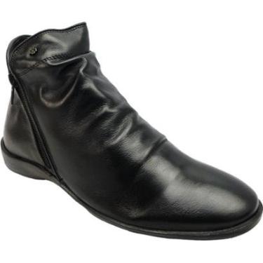 Imagem de Bota Rasteira Perlatto Rugas Feminina-Feminino