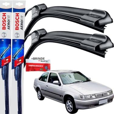 Imagem de Par Palheta Limpador Parabrisa Dianteiro Silicone Bosch Paleta Logus 1992 á→1996