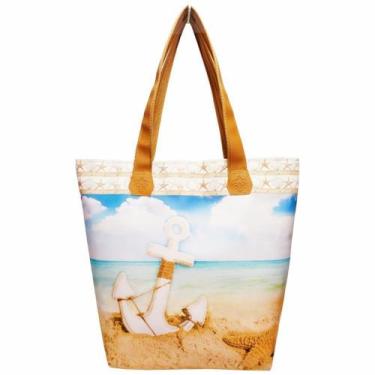 Imagem de Bolsa Feminina Praia Impermeável Âncora Magicc Bolsas