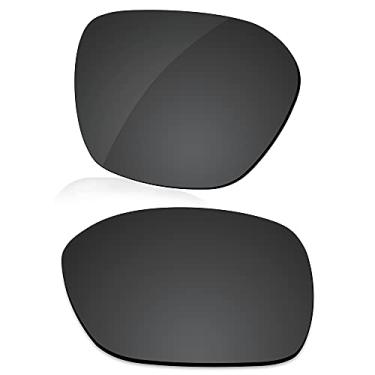 Imagem de LenzReborn Lente polarizada de substituição para óculos de sol Oakley Proxy OO9312 - Preto escuro - Polarizado