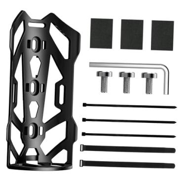 Imagem de Amagogo Suporte para Bolsa de Bicicleta, Fácil de Instalar, Suporte Leve para Garrafa de água para Garfo Dianteiro/traseiro, Quadro Montado, Largo