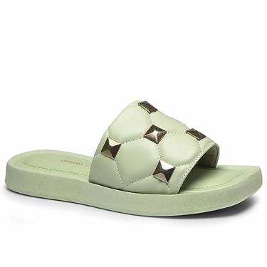 Imagem de Chinelo Slide Dakota Flatform Feminino Tamanho:36;Cor:Verde