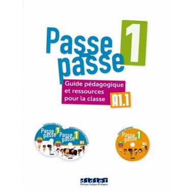 Imagem de Passe - Passe 1 - Guide Pedagogique + 2 Cd Mp3 + Dvd