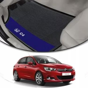 Imagem de Jogo 4 Tapetes De Carro Citroen C4 Automotivo Personalizado - LM MAGAZ