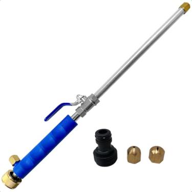 Imagem de Dona D Cor, Ponteira Para Mangueira Bico Jato Água Alta Pressão Esguicho Engate Rápido Lava Carro Casa Irrigação Jardim