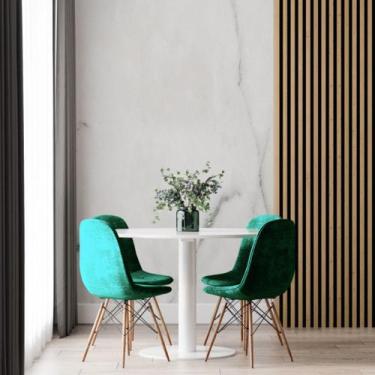 Imagem de Papel de Parede Painel 3D Mármore Calacata 2M Revestimento Auto Colant