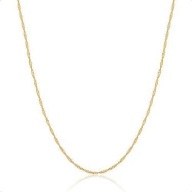 Imagem de Cordão em Ouro 18k 750 Singapura - Paulistana Joias, 50cm