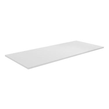 Imagem de Tampo Balcão Gabinete de Cozinha 120cm 100% MDF Branco - Desk Design