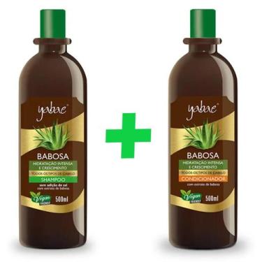 Imagem de Shampoo + Condicionador Babosa 500ml - Yabae