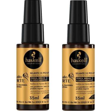 Imagem de Kit 2 Selante Pontas Cavalo Forte Haskell Sérum Fina 35 ML