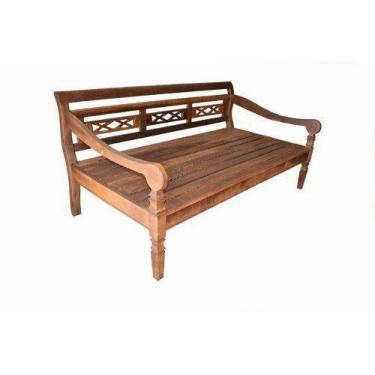 Imagem de Banco Leito Assobiador Em Madeira De Demolição - Cód 986 - Barrocarte