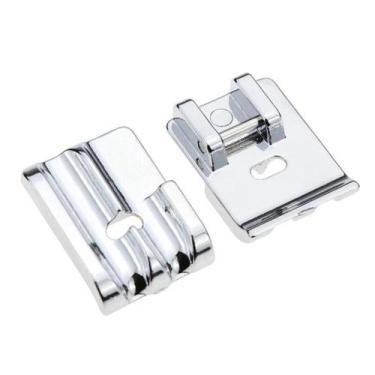 Imagem de Sapata Calcador Sapatilha para Pregar Vivo ou Cordão Duplo em Maquina 