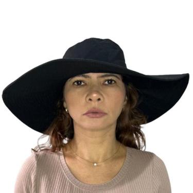 Imagem de Chapéu Dinamarca Abão 11,5cm - Uv50+ - Ellepsun, Preto, UN