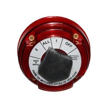 Imagem de Chave Geral Para Bateria De Barcos 1 ou 2 Baterias - MFX