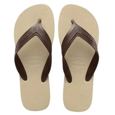 Imagem de Sandália Havaianas Chinelo Top Max Areia/Cafe