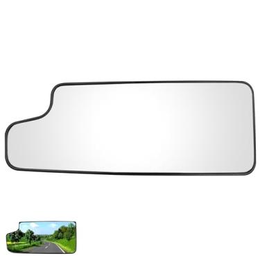 Imagem de Espelho convexo inferior, compatível com Chevy Silverado GMC Sierra 1500 2500 3500 HD 2020-2021, substitui 84468914 GM1324215 Espelho retrovisor esquerdo do lado do motorista reboque espelhos convexos